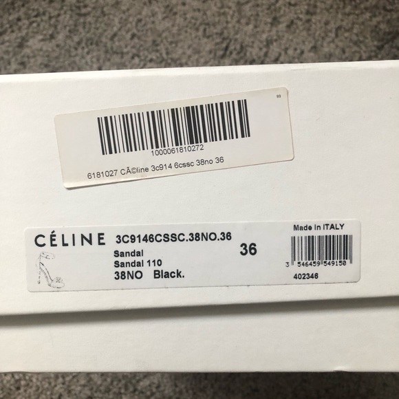 Céline Heeled Sandals - Picture 7 of 7